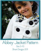 Image of Abbey Jacket Pattern Girls Sizes 5-10 