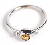 Image of Yellow Sapphire Ring