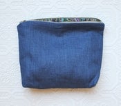 Image of Summer Denim Cosmetic Bag