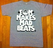 Image of EOM x Save The Panduhs "EOM Makes Mad Beats" Tee.
