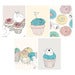Image of Bird and Cupcake Gift Tags