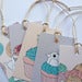 Image of Bird and Cupcake Gift Tags