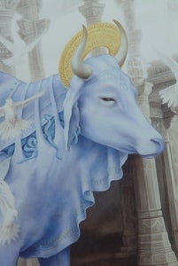 Image of HEIDI TAILLEFER - Govinda And The Heiffer Nymph (Canvas)