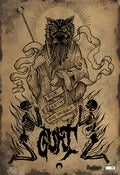 Image of Dudes With Beards With Cats - Limited Edition A3 Poster