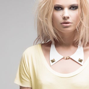 Image of Was £29 - Molly. Large Studded Collar Necklace