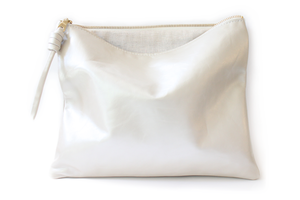 Twelve Inch Pouch - Pearl