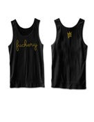 Image of fuckery tank (Black/Gold)