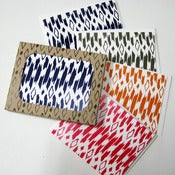 Image of Ikat Card Set