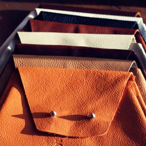 Image of Leather Clutch