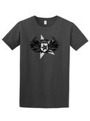 Image of TBC Wings Charcoal Tee