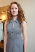 Image of Antares Denim Dress, Pale Blue color
