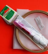 Image of Broderiramme og tilbehør # 2