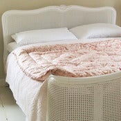 Image of Soft Mauve Paisley Vintage Eiderdown