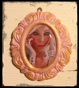 Image of Pink Portrait Cameo Necklace