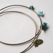 Image of Star & Turquoise Bangle