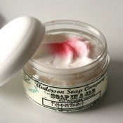 Image of Peppermint (4 oz. jar) Soap In A Jar (Fluffy Whipp) VEGAN