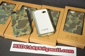 Image of  JCREW Rubber iphone Duck Bubble Camo Case