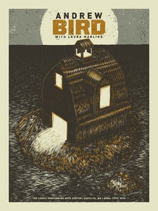 Image of Andrew Bird GigPoster // 18x24
