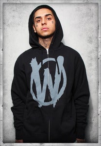 Image of GREY STACK ZIP-UP