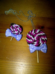 Image of Matching Lolly Ring & Necklace