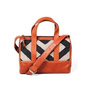 Image of Marilynn Duffle - camel/graphic