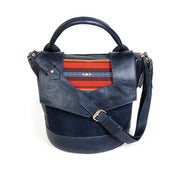 Image of Vinnie Bucket - navy/earthy stripe