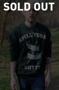 Image of "No Gutts, No Glory" Forest Green, Sweatshirt