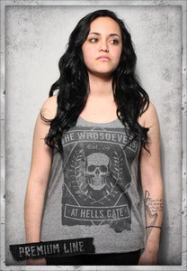 Image of AT HELLS GATE *DISTRESSED* RACERBACK