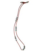 Image of pearl and pave necklace.