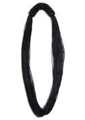 Image of "Paradise" Black Waxed Cotton Neckpiece
