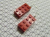 Image of LEGO EARRINGS !! SALE SALE SALE :)
