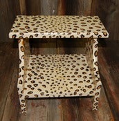 Image of Step Stool: Leopard