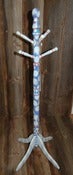 Image of Kids Coat Stand: Blue Polka Dot
