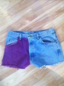 Image of Hand Dyed High Waist Shorts