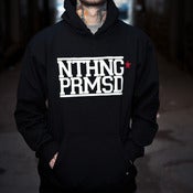 Image of Varsity Logo - Pull Over Hood (Black)