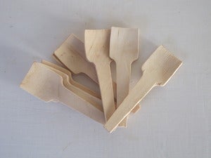 Image of Wooden Ice Cream Spoons