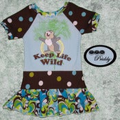 Image of **SOLD OUT** Thumper Keep Life Wild Dress - Size 2T/3T