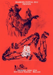 Image of 'Year of the Goat' Roadburn 2012 poster