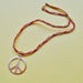 Image of Vintage Hippie Peace Necklace SALE