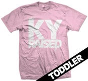 Image of Ky Raised Toddler in Light Pink & White