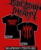 Image of PREORDER Isolation In Infamy- Red Logo (III) T