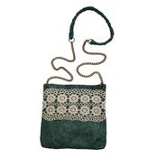 Image of Floral Lace Shoulder Bag