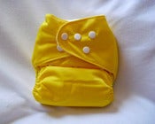 Image of 1 Yellow TPU Diaper +2 Inserts
