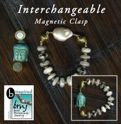 Image of Magnetic -  interchangeable bracelet - b inspired by barb McSweeney