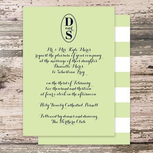 Image of WINDSOR Invitation