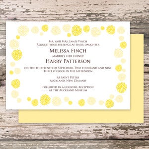 Image of HONEY Invitation