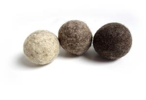 Image of Laundry Dryer Balls - Set of three Cookies and Cream