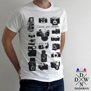 Image of Vintage cameras - T-shirt Made in France