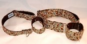 Image of Retro Leaves Martingale Collar