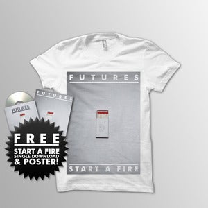 Image of Start A Fire Tee & Single & Poster